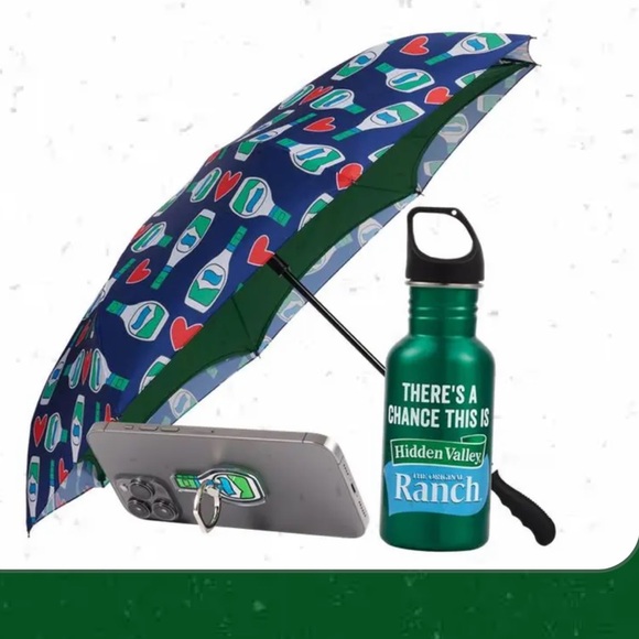 Brand New Hidden Valley Ranch Umbrella - Peace.Love.Ranch. - Picture 4 of 6